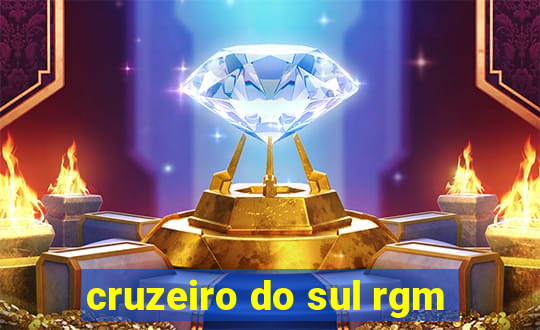 cruzeiro do sul rgm